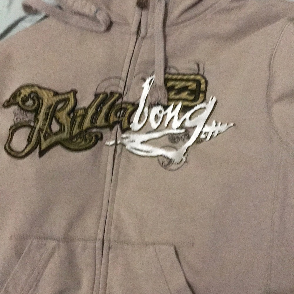 Billabong tan hoodie